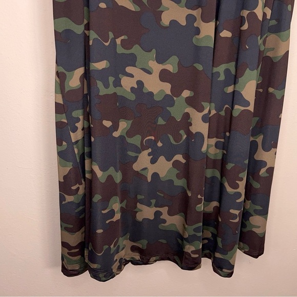 New Small LuLaRoe Camo Skirt Jessica Style Stretch Elastic Waistband Casual - Picture 3 of 13